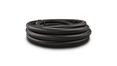 Tuyau flexible tressé en nylon noir PTFE de 3 m (10 pi)