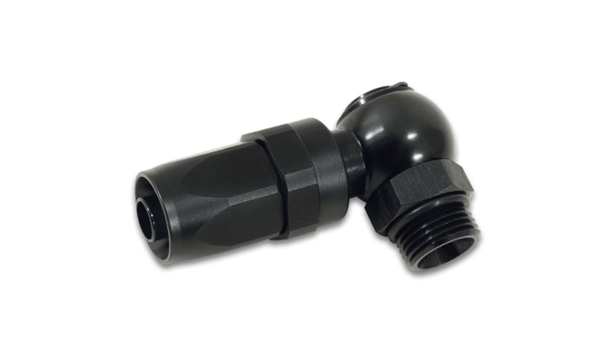 Raccord réutilisable droit pivotant pour flexible -12 AN