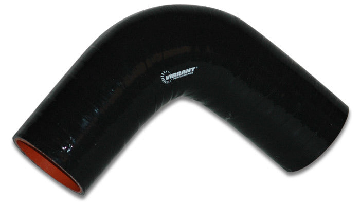 Coude à 90 degrés en silicone de 2-1/2 po de diamètre intérieur x 3-3/4 po de long