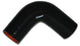 Coude à 90 degrés en silicone de 2-1/2 po de diamètre intérieur x 3-3/4 po de long