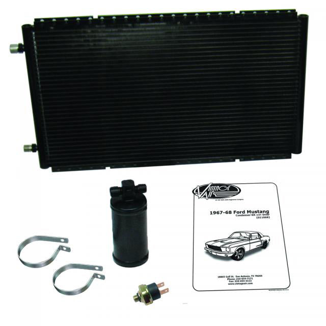 Kit de condenseur de Mustang 1967-68 avec déshydrateur