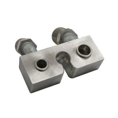 Raccord de bloc de compression Ford 90 degrés -8 à -10