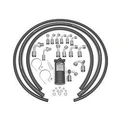 Kit de flexibles avec déshydrateur raccords à sertir 134A