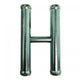 5/8 HEATER HOSE H-PIPE C ROSSOVER