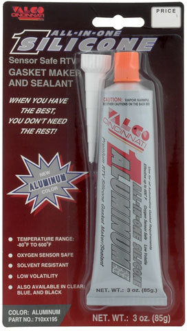 Aluminium 3 oz Silicone