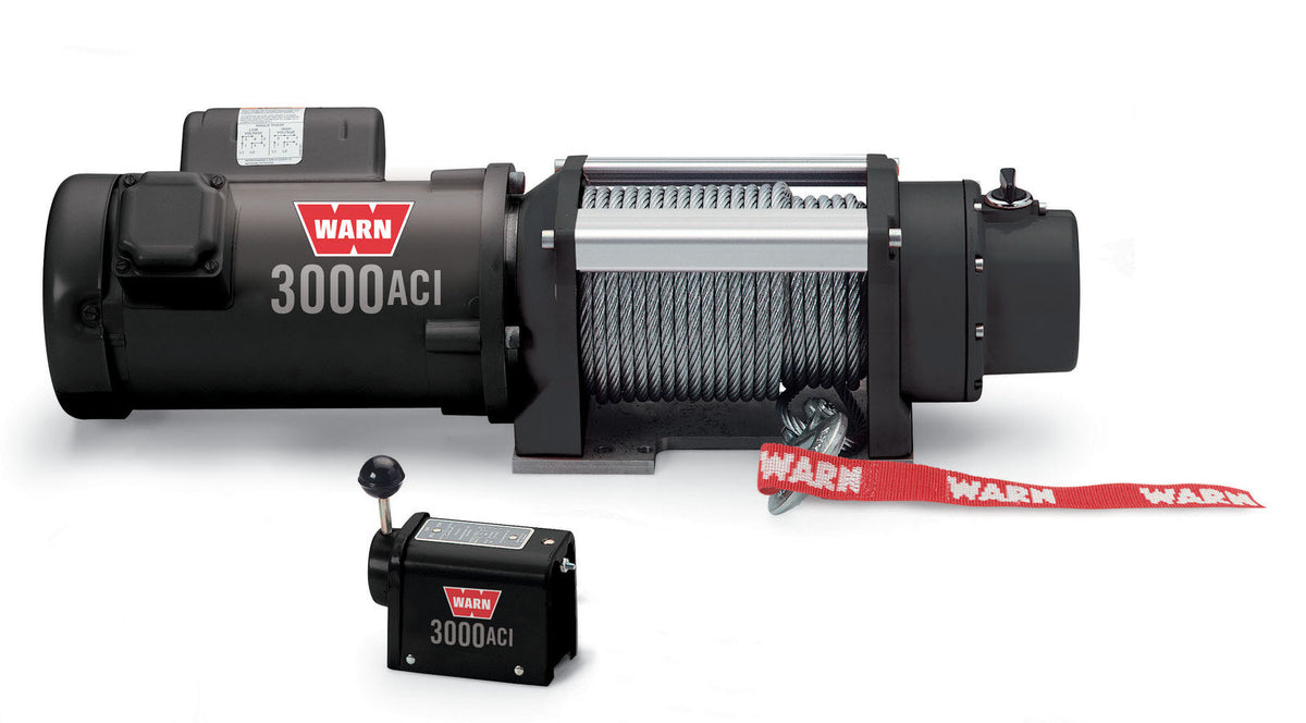 Treuil à câble métallique à branchement direct ACI 3000-115V 3000 lb
