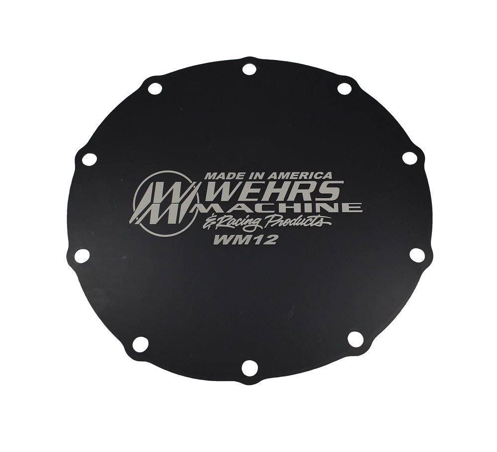 Cache-différentiel Ford 9 pouces, aluminium anodisé noir.