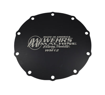 Cache-différentiel Ford 9 pouces, aluminium anodisé noir.