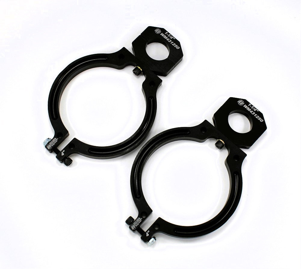 Support de bouteille 4 po pour tube de 1-1/4 po