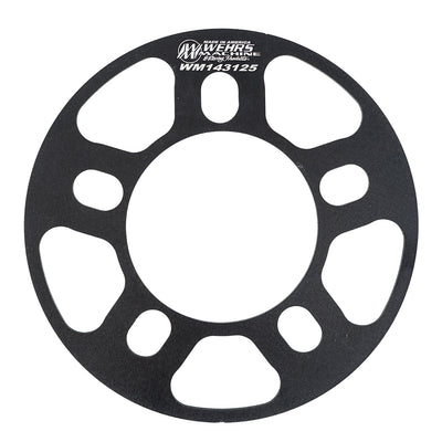 Cale d'élargissement de voie 1/8 po Petite 5 Aluminium