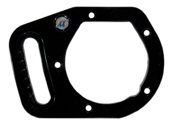 Support de pignon simple face en acier pour grimpeur 9 po