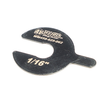 Cale de butée de suspension en plastique de 1/16 po