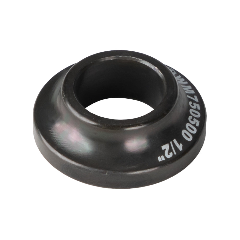 Entretoise conique en acier de 19 mm x 12,7 mm de long