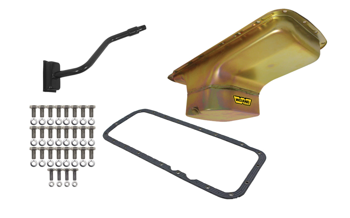 Kit carter d'huile 7qt BBM B/RB, finition zinc, carter central
