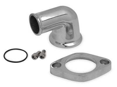 Sortie d'eau en aluminium, raccord pivotant à 90°, poli