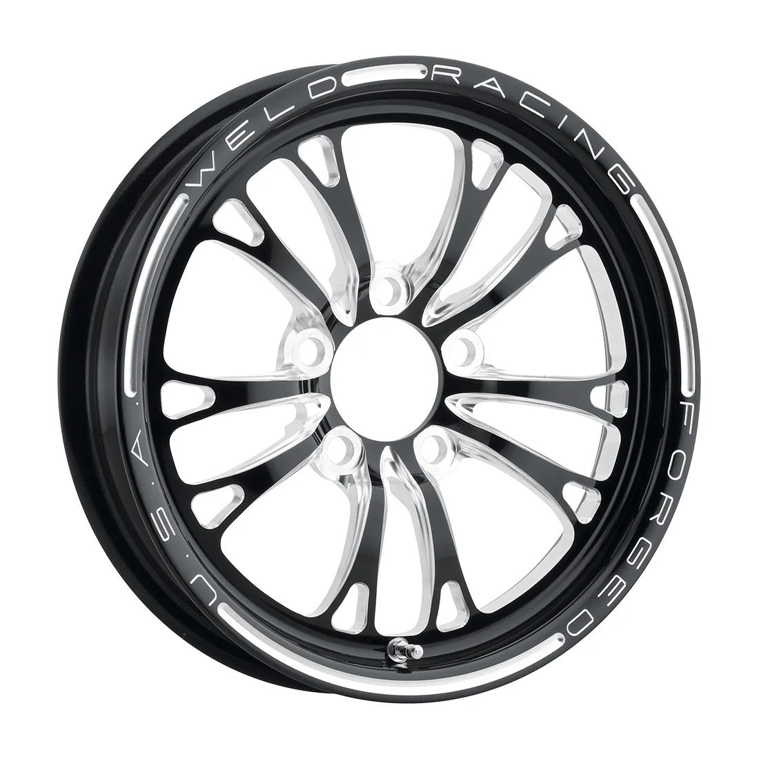Roue arrière V-Series noire 15x3.5 5x4.75BC 1.75