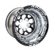 Roue Alpha-1 noire 15x12 5x4.750BP 3 po BS noire DBL