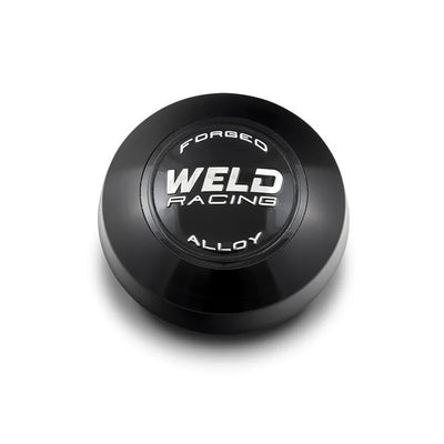 17X4.5 Lug Billet Cap W/O-Ring Black