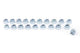 Inserts Bead Loc 15 et 16 po (paquet de 18)