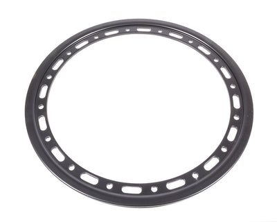 Anneau de blocage de talon 15 po 16 trous noir sans languettes