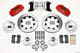Front Disc Brake Kit Red 67-72 Camaro Nova 12.19