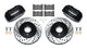 Brake Kit Front Honda/Acura Blk Drilled