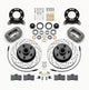 Front Disc Brake Kit 65- 69 Mustang Drilled