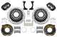 Kit de frein arrière noir FDP percé 11" GM G Body