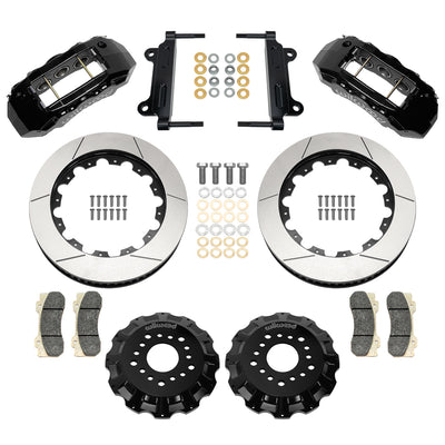 KIT FRONT TX6R C10 ALUM PRO SPINDLE
