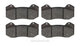Brake Pad Set BP-30 6712 Forged DynaPro