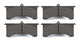 Brake Pad Set BP-30 7520 GN4R / GN6R