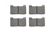 Brake Pad Set BP-35 7816 Narrow Dynalite Dynapro