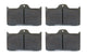 Jeu de plaquettes de frein BP-40 7112 Forged Dynalite