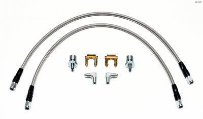 Kit flexible de frein 22 po L 3/8-24 vers 90 degrés