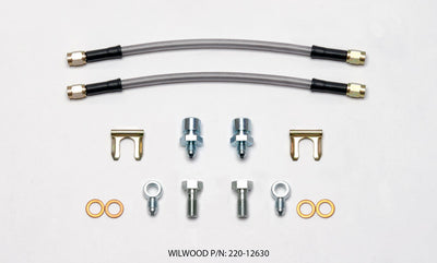 Kit Flexline D154 10 po x 3/8-24 FI Banjo 10 mm