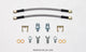 Flexline Kit D154 10in x 3/8-24 IF 10mm Banjo
