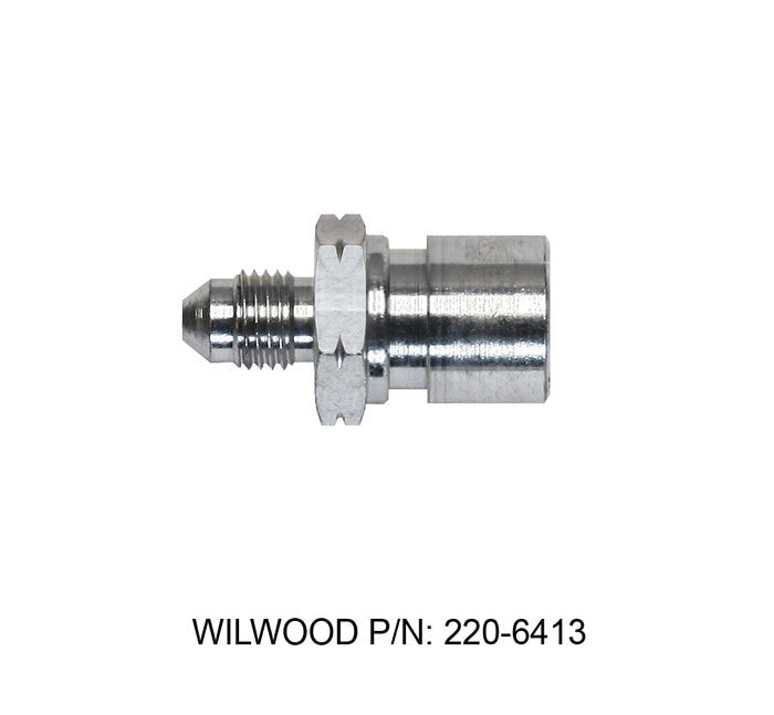 Raccord adaptateur -3AN vers M10X1.0 Acier Zingué