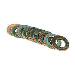 Jeu de cales d'étrier 10 pièces 0,38 mm Trou 11,1 mm