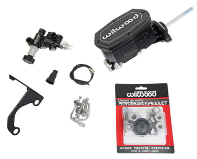 Alum. Ensemble M/C tandem avec support de valve proportionnelle 15/16 po