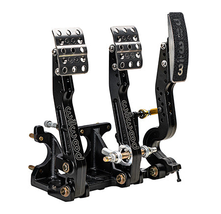 Triple pédale assy réglable sur plancher avec tringlerie Tru-Bar