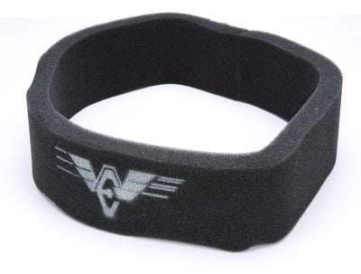 Mousse filtrante de protection pour filtres ronds