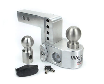 Weigh Safe Attelage à boule avec déport de 4 po et timon de 2 po (capacité de 10K/12,5K)