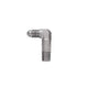 #4 Stl raccord évasé 90 degrés vers NPT 1/8 long