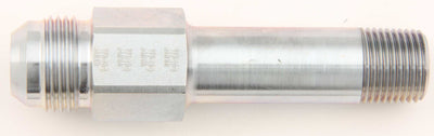 #12 Stl Raccord mâle évasé pour admission d'huile longue à 1/2 NPT