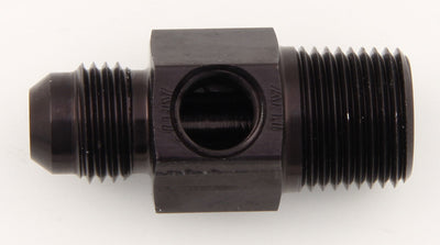 Adaptateur de pression de carburant #6 vers 3/8 NPT avec port 1/8 NPT
