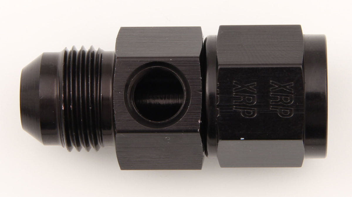 # Adaptateur de presse Fem Fuel #8 vers #8 avec orifice NPT 1/8