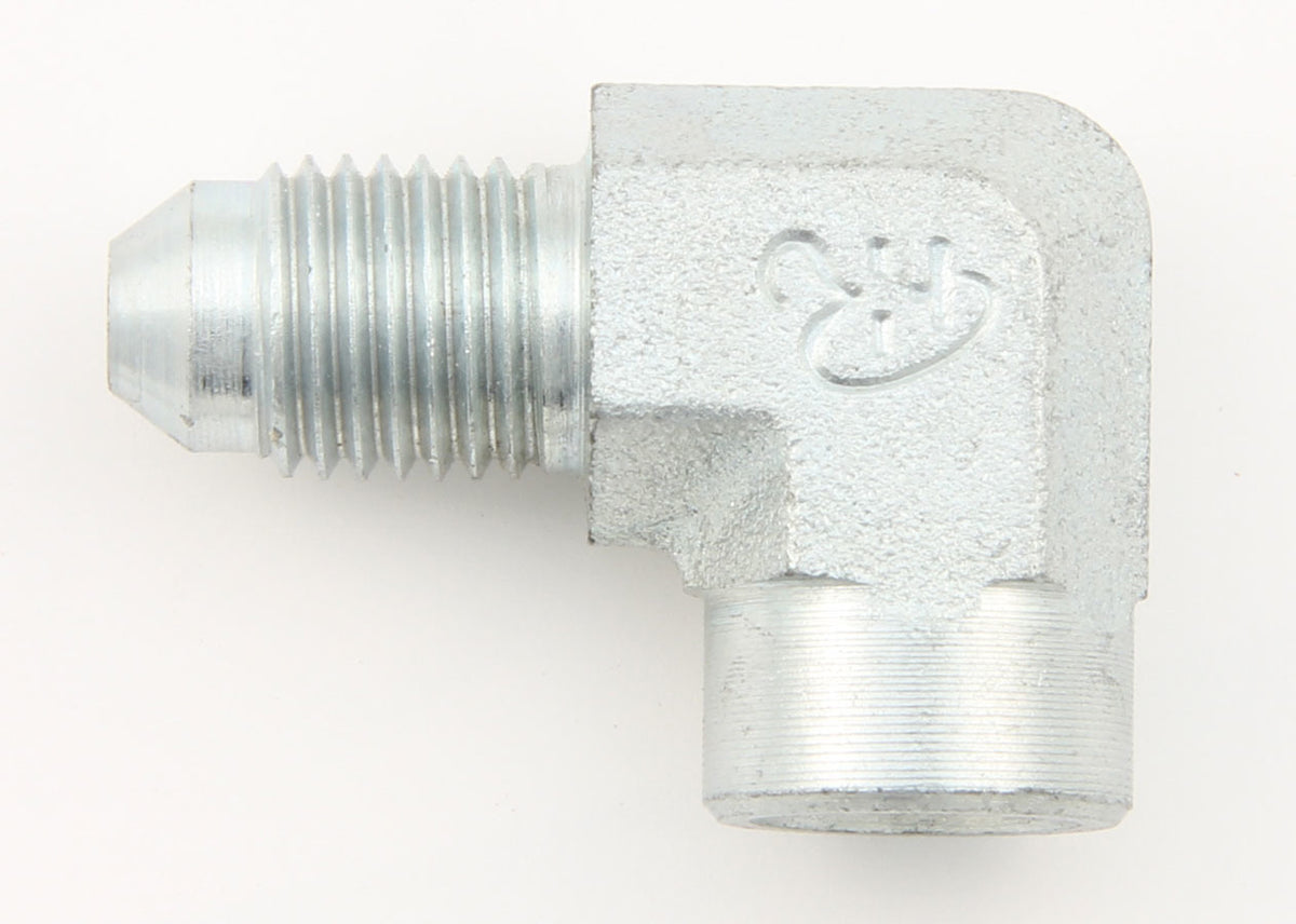 Adaptateur de manomètre 90 degrés NPT 1/8 vers #3