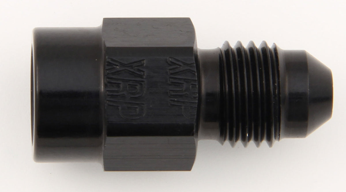 Raccord de manomètre en aluminium mâle #4 vers NPT 1/8 po