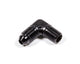 Coude 90 X raccord évasé #4 X NPT 1/8 - Noir