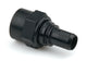 Raccord de flexible 8AN Str Race noir à sertir